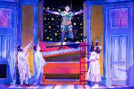 A Scene From Peter Pan Goes Wrong