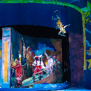 A Scene From Peter Pan Goes Wrong